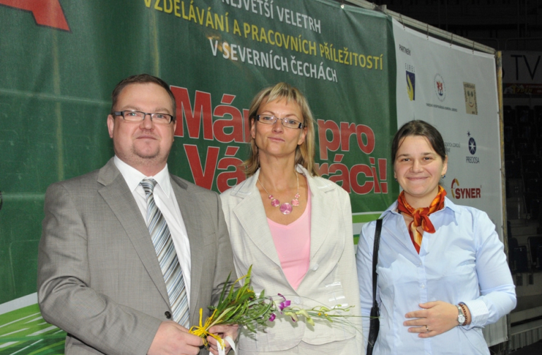 Ředitel KÚ LK René Havlík převzal zvláštní cenu soutěže Vstřícný zaměstnavatel.